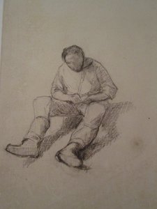 Étude pour les Raboteurs de parquet - Gustave Caillebotte